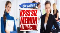 KPPS'siz Memur Alınacak