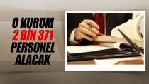 Adalet Bakanlığı 2 bin 371 personel alacak..